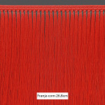 FRANJA PINGENTE 26,8cm TUTTI FRUTTI NEON 10m