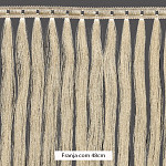 FRANJA PINGENTE 48cm PALHA 10m