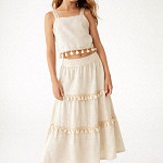 FRANJA PINGENTE MILANE 1,6cm AREIA 50m