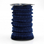 FRANJA PINGENTE MILANE 1,6cm AZUL ESCURO 50m