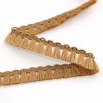 FRANJA PINGENTE MILANE 1,6cm BEGE 50m