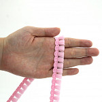 FRANJA PINGENTE MILANE 1,6cm ROSA 50m