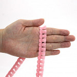 FRANJA PINGENTE MILANE 1,6cm ROSA CLARO 50m