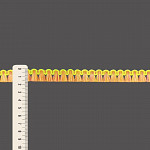  FRANJA PINGENTINHO 1,6cm AMARELO NEON/PINK NEON 10m