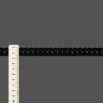 FRANJA PINGENTINHO 1,6cm PRETO 10m