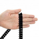 FRANJA PINGENTINHO 1,6cm PRETO 50m