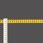 FRANJA PINGENTINHO 1,8cm AMARELO