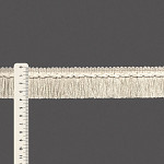 FRANJA TRANÇADA 3,9cm CRU 10m