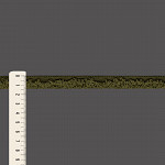 FRANJA TWEED 1,4cm MILITAR CLARO 50m