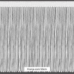 FRANJA VISCOSE 50cm BRANCO 10m