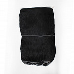 FRANJA VISCOSE 50cm PRETO 10m