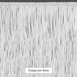 FRANJA VISCOSE TESSA 30cm BRANCO 10m
