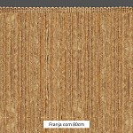 FRANJA VISCOSE TESSA 80cm BEGE 10m