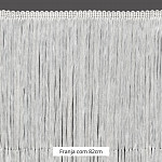FRANJA VISCOSE TESSA 82cm SEM BENEFICIAMENTO 10m
