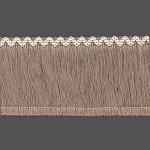 FRANJA ZIGZAG 10cm CAMURÇA CLARO/CHAMPAGNE 10m