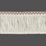 FRANJA ZIGZAG 10cm CHAMPAGNE/CAMURÇA CLARO 10m