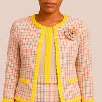 PASSAMANARIA AGNES 1,5cm AMARELO