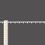 PASSAMANARIA CASEADO 1cm BRANCO 50m