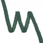 PASSAMANARIA ESPIGA 1cm VERDE