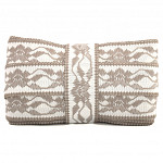 PASSAMANARIA FLORAL 4,9cm CHAMPAGNE/CAMURÇA CLARO 20m