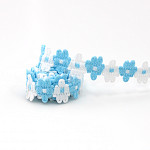 PASSAMANARIA LISBELA 1,2cm AZUL BEBÊ/SEM BENEFICIAMENTO 50m