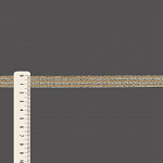 PASSAMANARIA MIÇANGA TRIPLA 1,4cm SEM BENEFICIAMENTO/PRATA/OURO/BEGE 10m