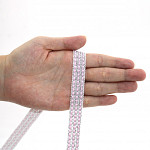 PASSAMANARIA MIÇANGA TRIPLA 1,4cm SEM BENEFICIAMENTO/PRATA/ROSA 20m