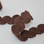 PASSAMANARIA SIANINHA CORDÃO 3cm MARROM 20m