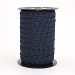 PASSAMANARIA SIANINHA ZIG ZAG 1,4cm AZUL MARINHO 50m