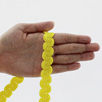 PASSAMANARIA SIANINHA ZIG ZAG 1,5cm AMARELO 10m