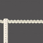 PASSAMANARIA SIANINHA ZIG ZAG 1,5cm CHAMPAGNE 50m