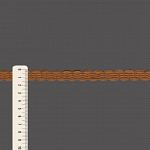  PASSAMANARIA SIANINHA ZIG ZAG 1,5cm LARANJA ESCURO 50m