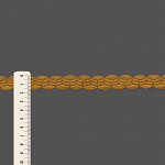PASSAMANARIA SIANINHA ZIG ZAG 1,7cm AMARELO QUEIMADO 50m