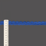 PASSAMANARIA SIANINHA ZIG ZAG 1,7cm AZUL 50m