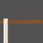 PASSAMANARIA SIANINHA ZIG ZAG 1,7cm LARANJA ESCURO 50m