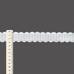 PASSAMANARIA SIANINHA ZIG ZAG 3cm SEM BENEFICIAMENTO 30m