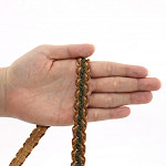 PASSAMANARIA TRANÇADA SAVANA 1,5cm BEGE/VERDE MUSGO/MARROM MÉDIO 20m