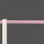 PASSAMANARIA TWEED 1,4cm ROSA CLARO/PRATA 50m