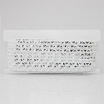 PASSAMANARIA ZIG ZAG PAETÊ 7mm SEM BENEFICIAMENTO/PRATA 20m