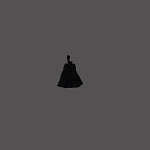 PINGENTE SOLTO 4,3cm PRETO 50m