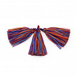 PINGENTE SOLTO 5,8cm AZUL/TANGERINA/VERMELHO/ROXO/MOSTARDA 50un