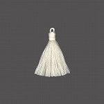 PINGENTE SOLTO AMARRADO 6,8cm CHAMPAGNE 50uni