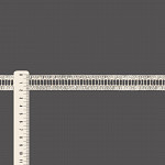 PONTO PALITO ALGODAO 2cm CRU 10m