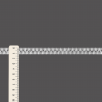 PONTO PALITO BIGODE 1,2cm BRANCO 30m