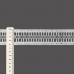 PONTO PALITO CRUZADO 4,2cm BRANCO 30m