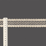 PONTO PALITO DUPLO 3,8cm CRU 30m	