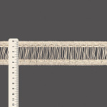 PONTO PALITO DUPLO 4,5cm CRU 30m