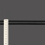 PONTO PALITO ELASTICO 1,8cm PRETO 50m
