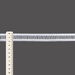 PONTO PALITO ELÁSTICO 2cm BRANCO 50m