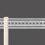 PONTO PALITO FLOR 4,6cm BRANCO 10m